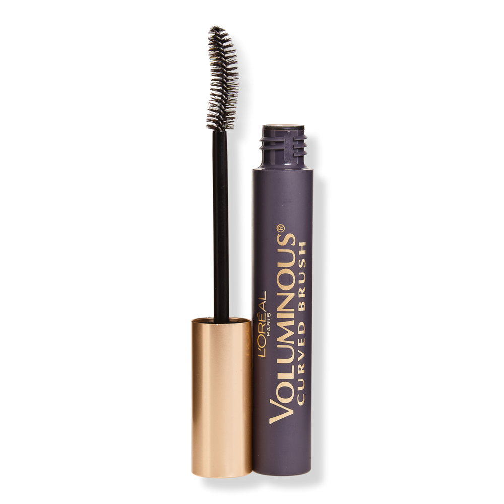 L'oreal Voluminous Volume Building Curved Brush Mascara - Black/brown In Multi