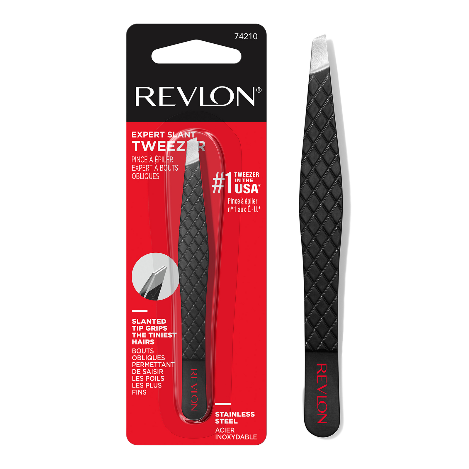 Slant Tip Micro Fine Tweezer