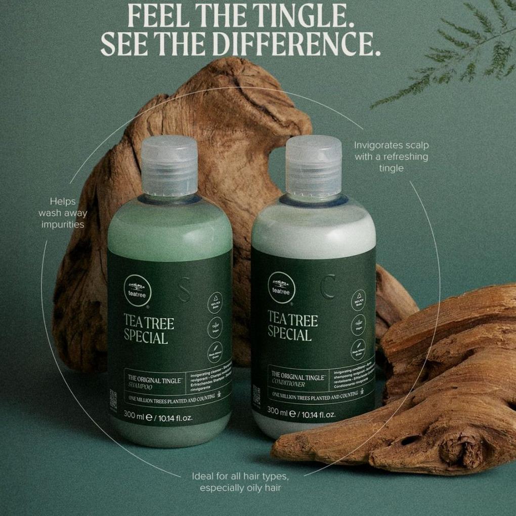 Tea tree medicated outlet shampoo