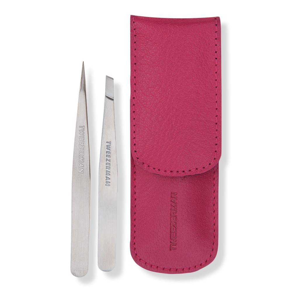 Tweezerman Petite Tweeze Set With Color Case