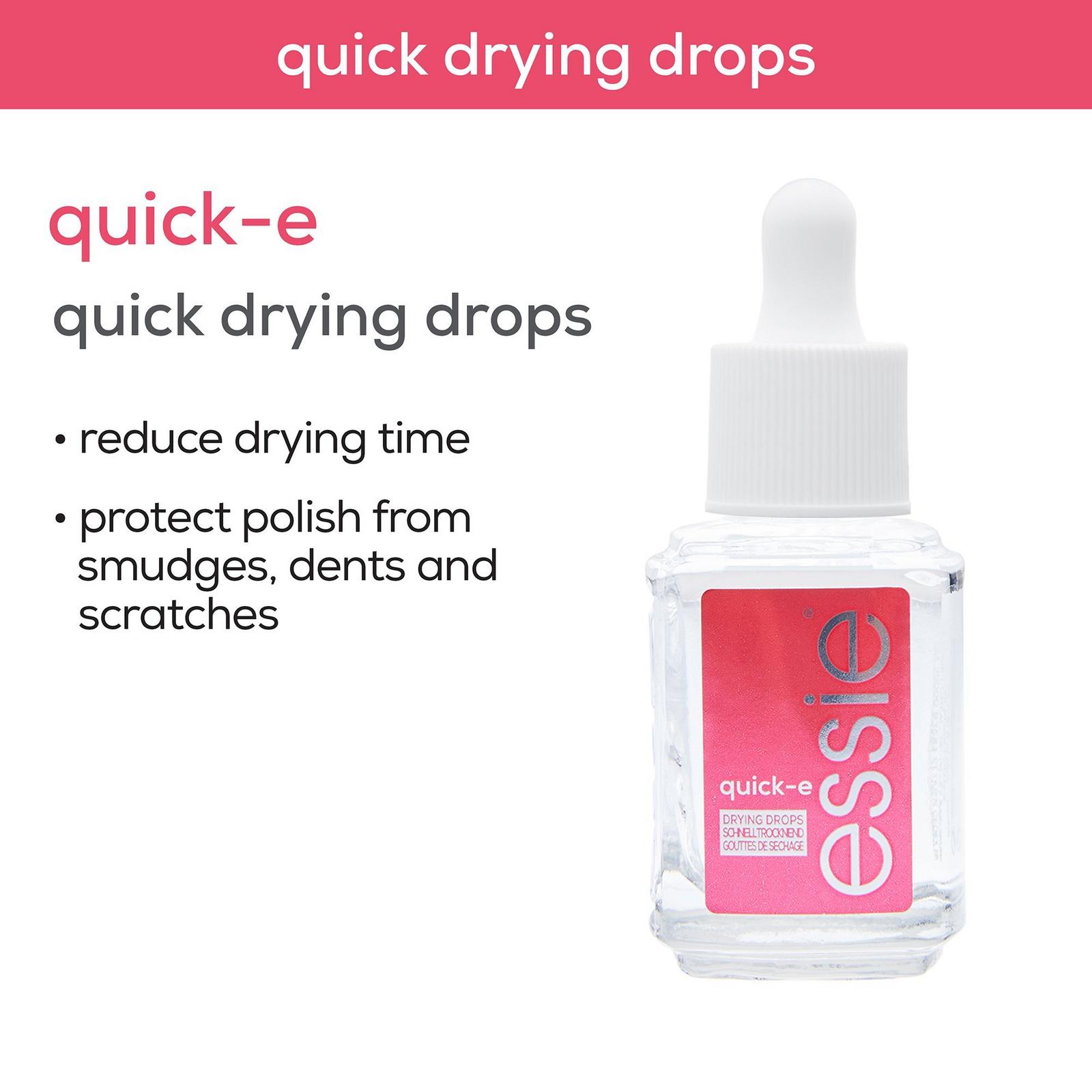Quick-E Drying Drops - Fast-Drying Nail Polish Finisher