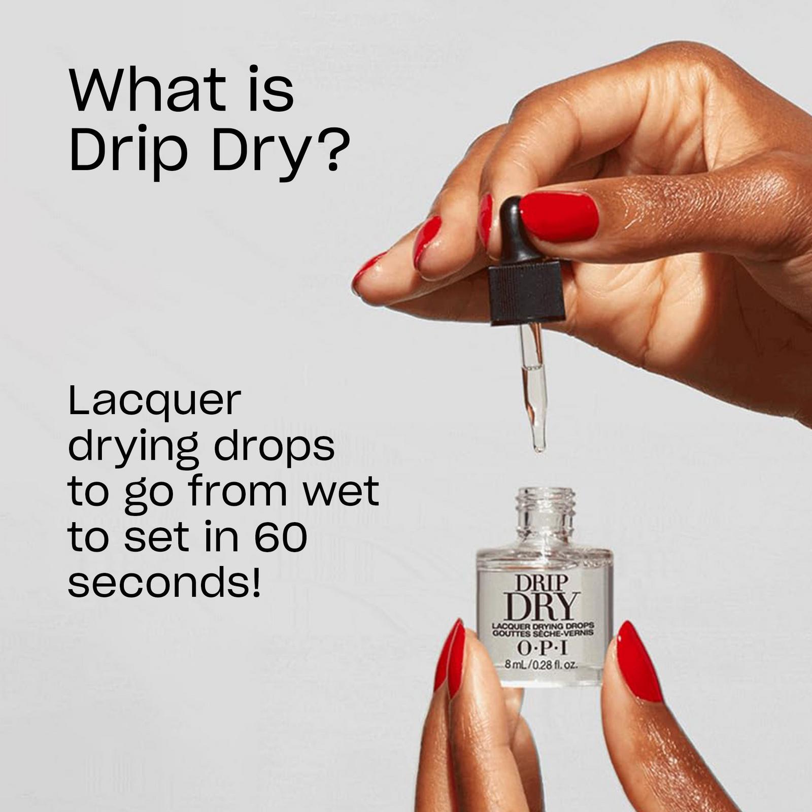 Drip Dry Lacquer Drying Drops