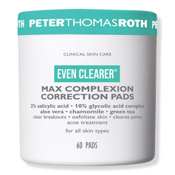 Peter Thomas Roth Even Clearer Max Complexion Correction Pads - 60 ct