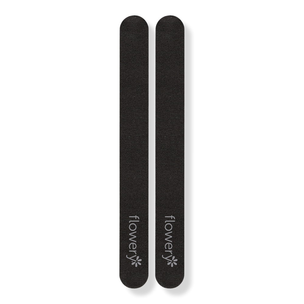 Flowery Duraboard Nail File For Artifical Nails