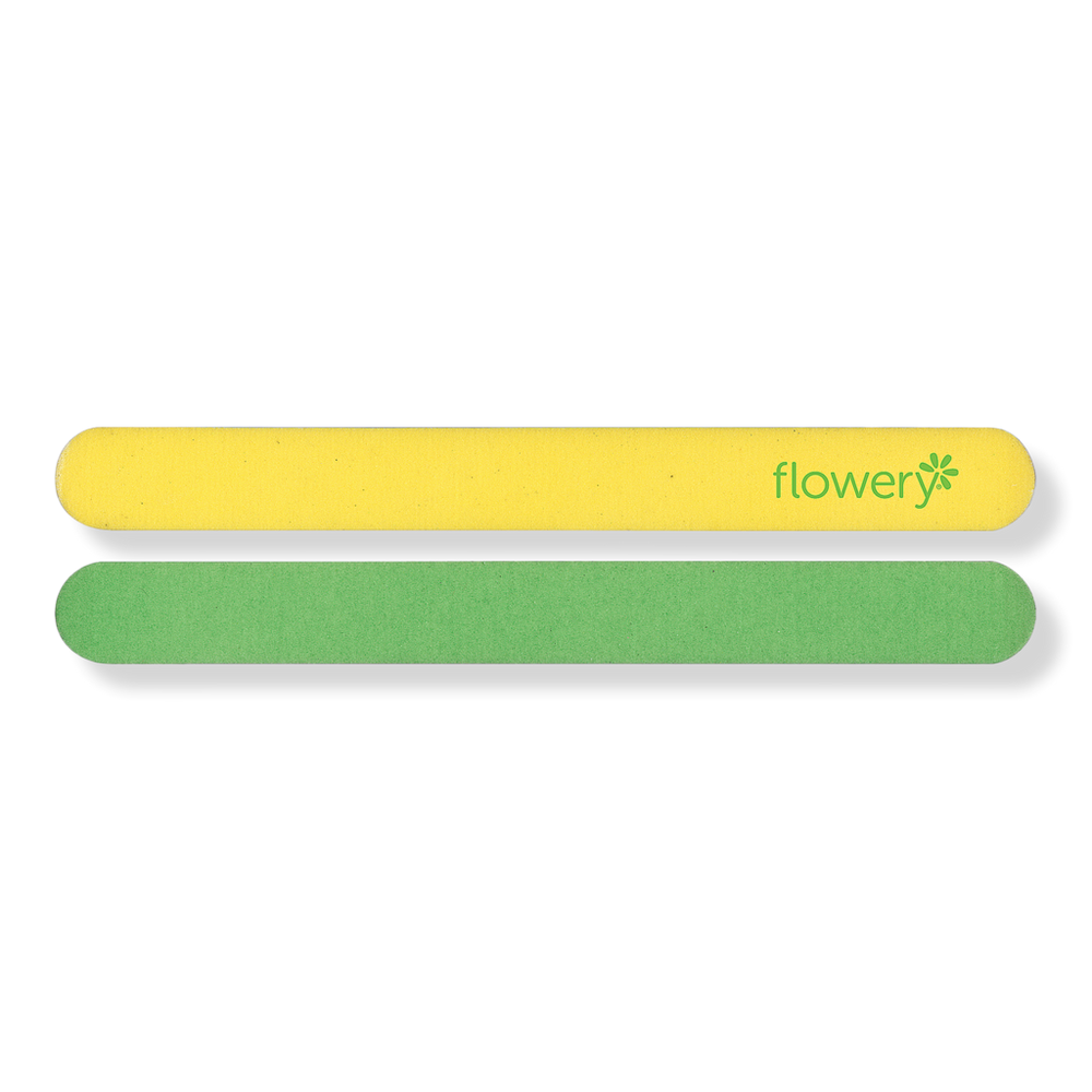 Flowery Lemon Lime Nail File