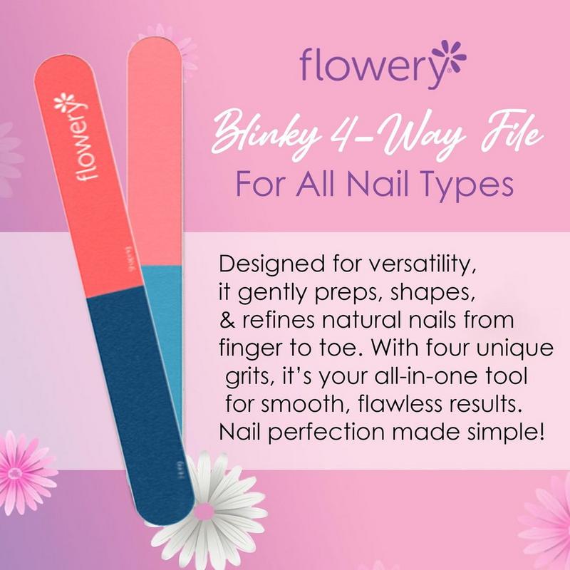 Flowery - Blinky 4-Way File for Natural Nails | Ulta Beauty