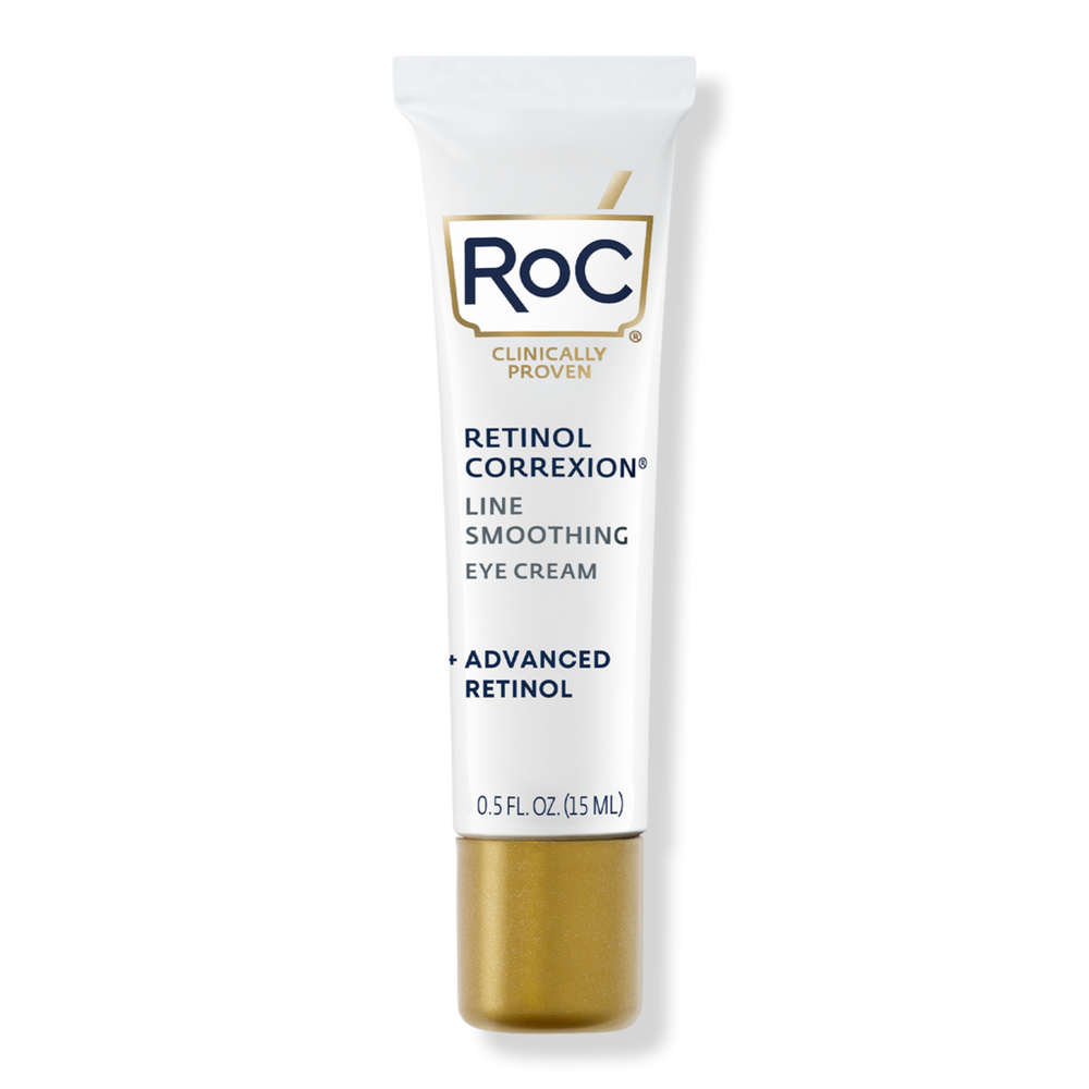 Roc Retinol Line Smoothing Anti Wrinkle For Dark Circles Eye Cream - 0.5 oz
