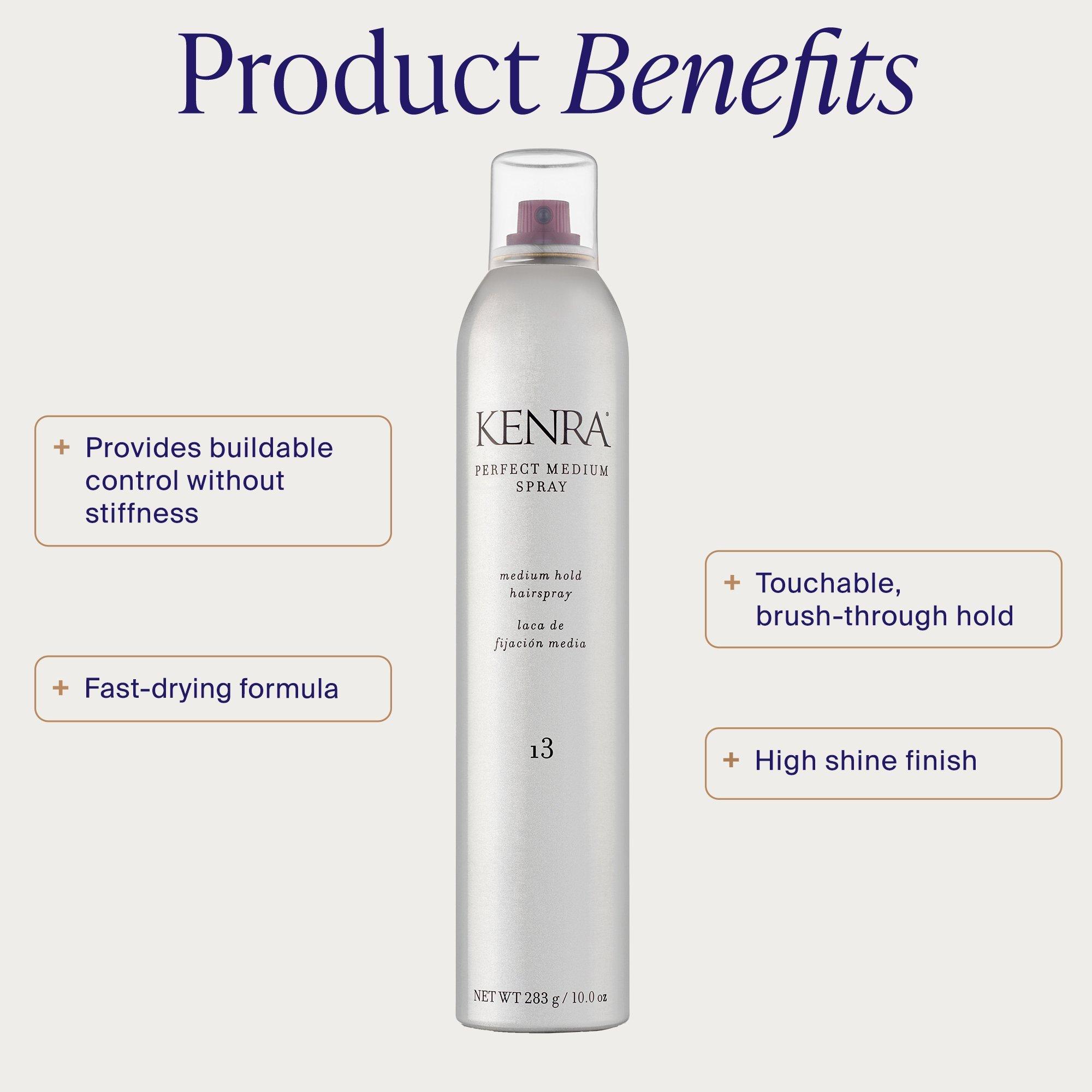 Kenra Professional Perfect Medium Hold Hairspray - Thumbnail 4