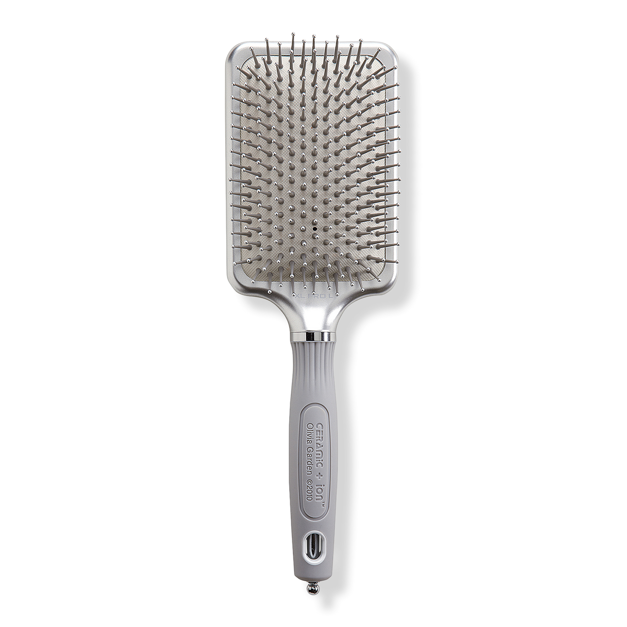 Paddle Hair Brush With Rubber Handle