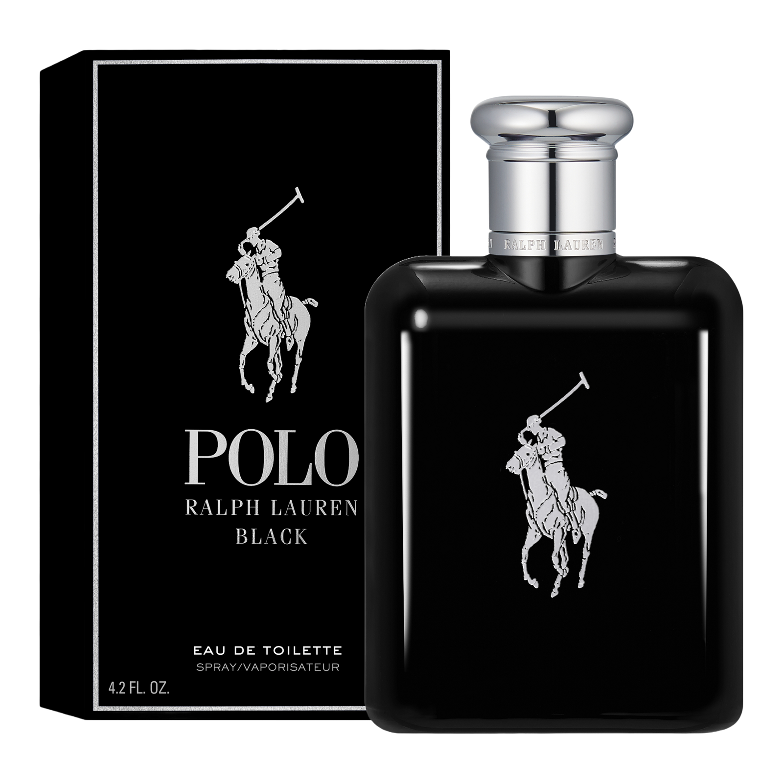 Polo Black Eau De Toilette Spray By Ralph Lauren - 4.2 oz