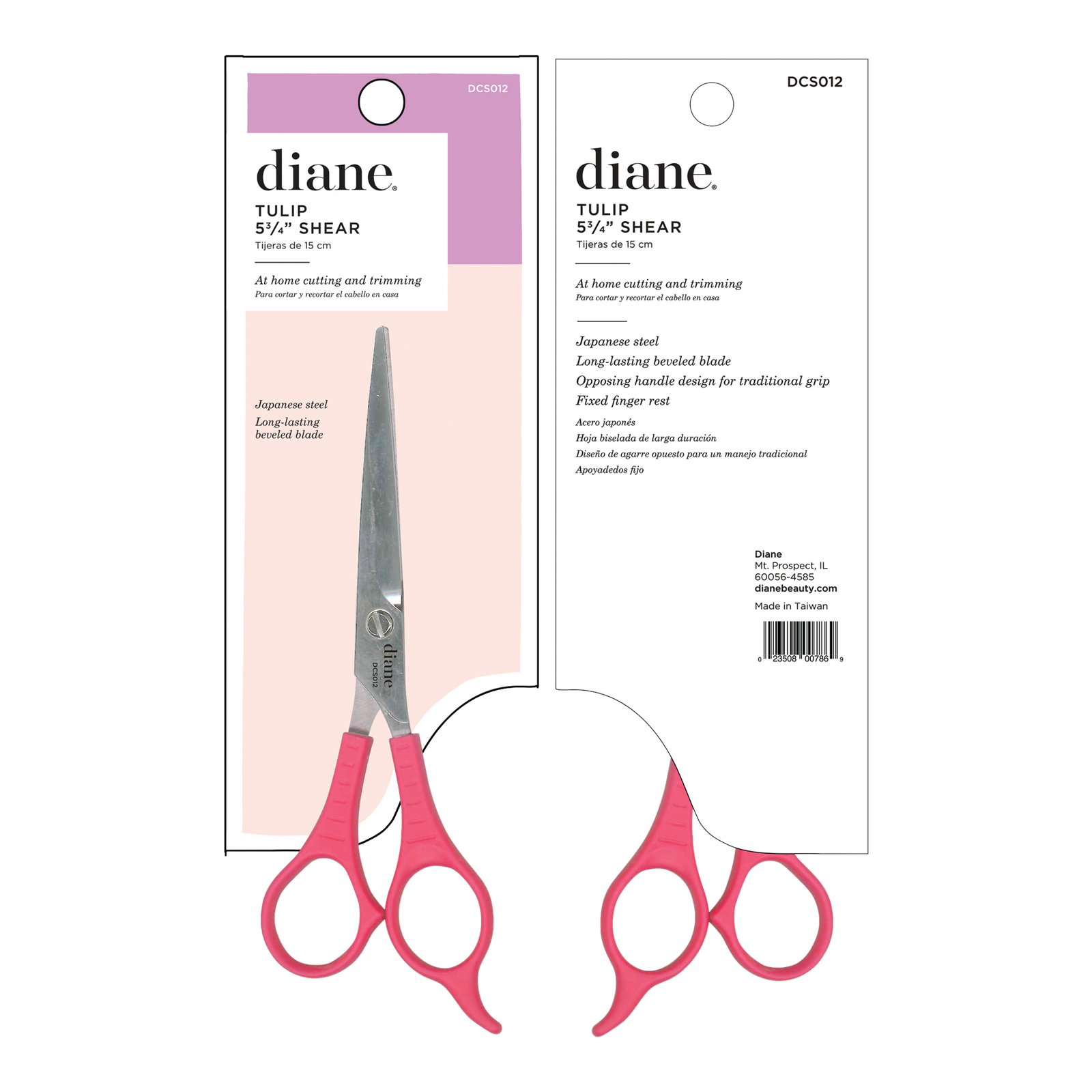 Diane - Tulip 5-3/4'' Hair and Body Shear | Ulta Beauty