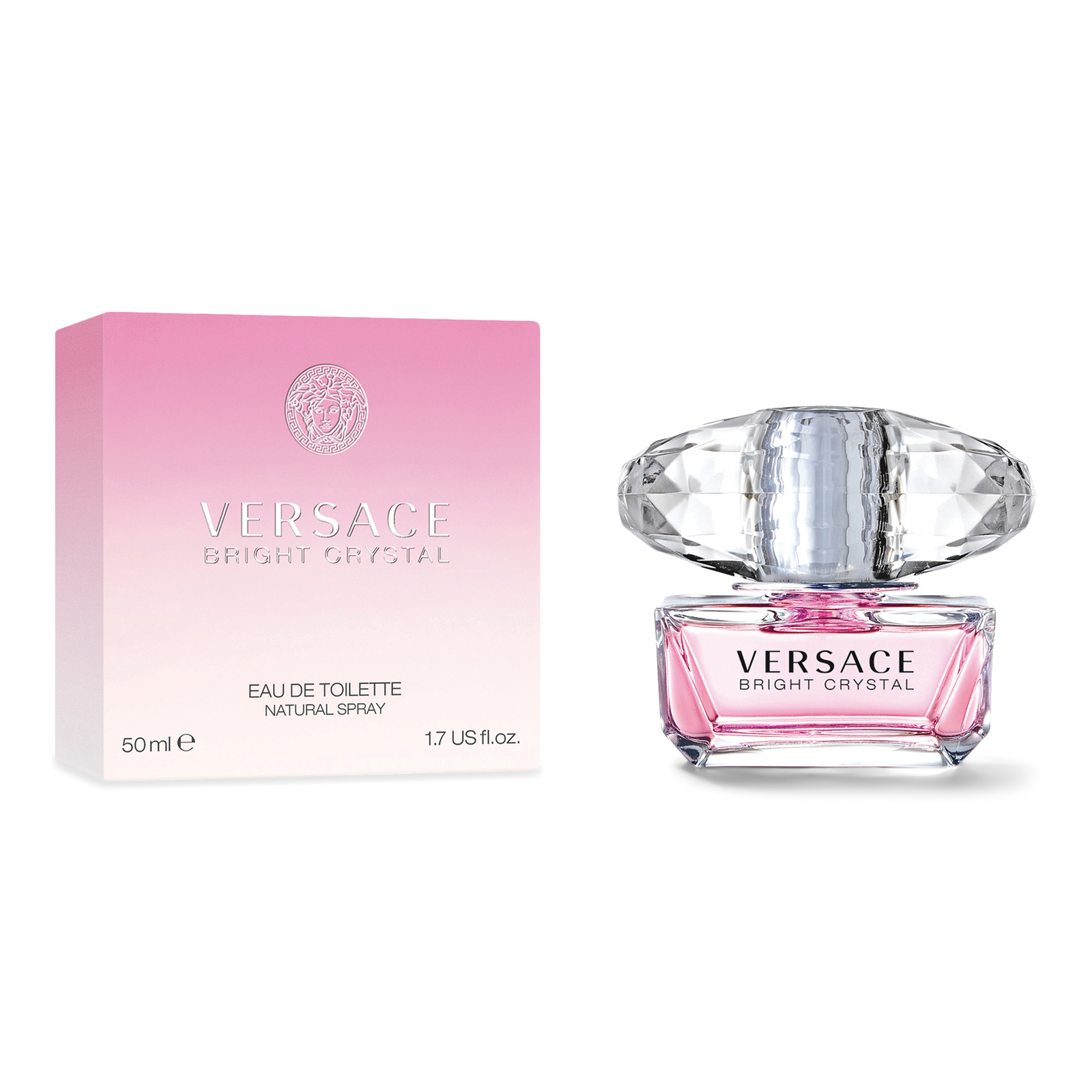 Bright Crystal Parfum Spray By Versace - 1.7 oz