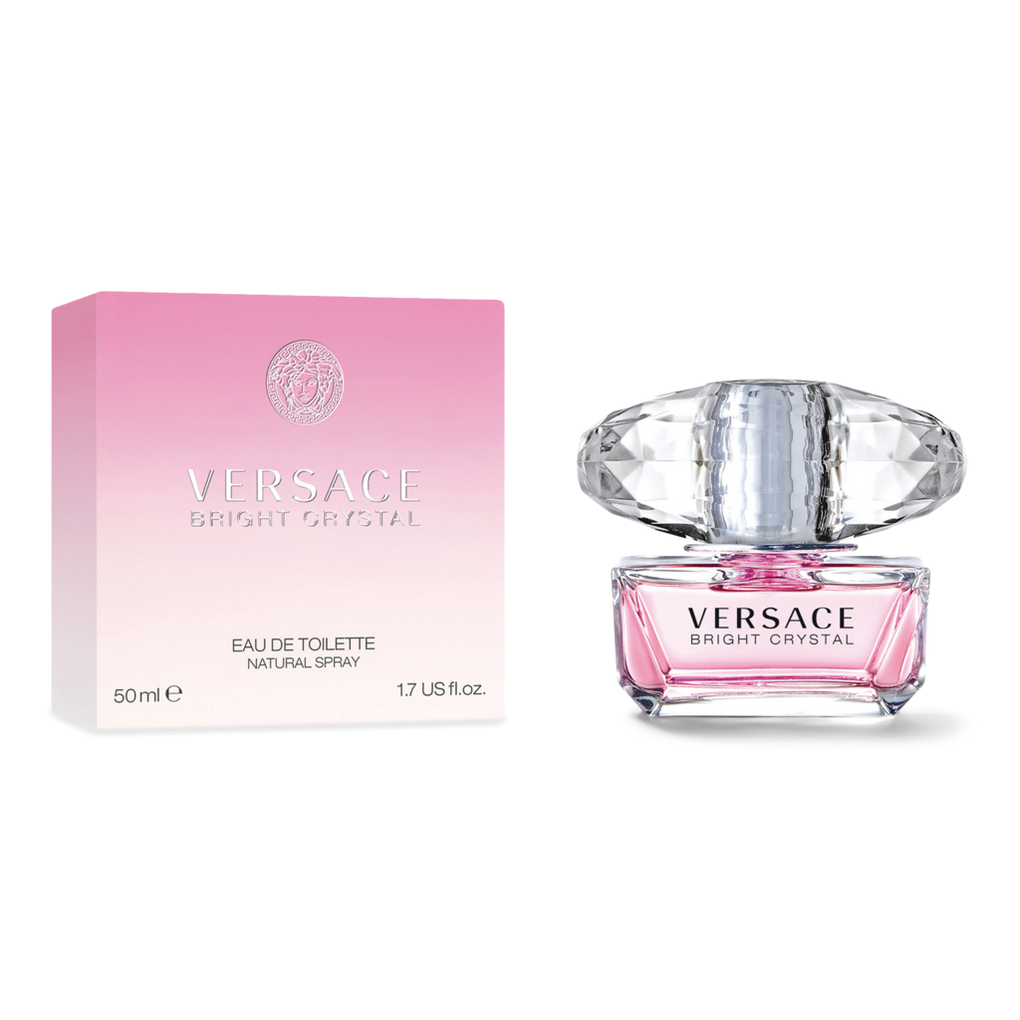 Versace Bright Crystal Eau De Toilette Spray, Perfume for Women, 3