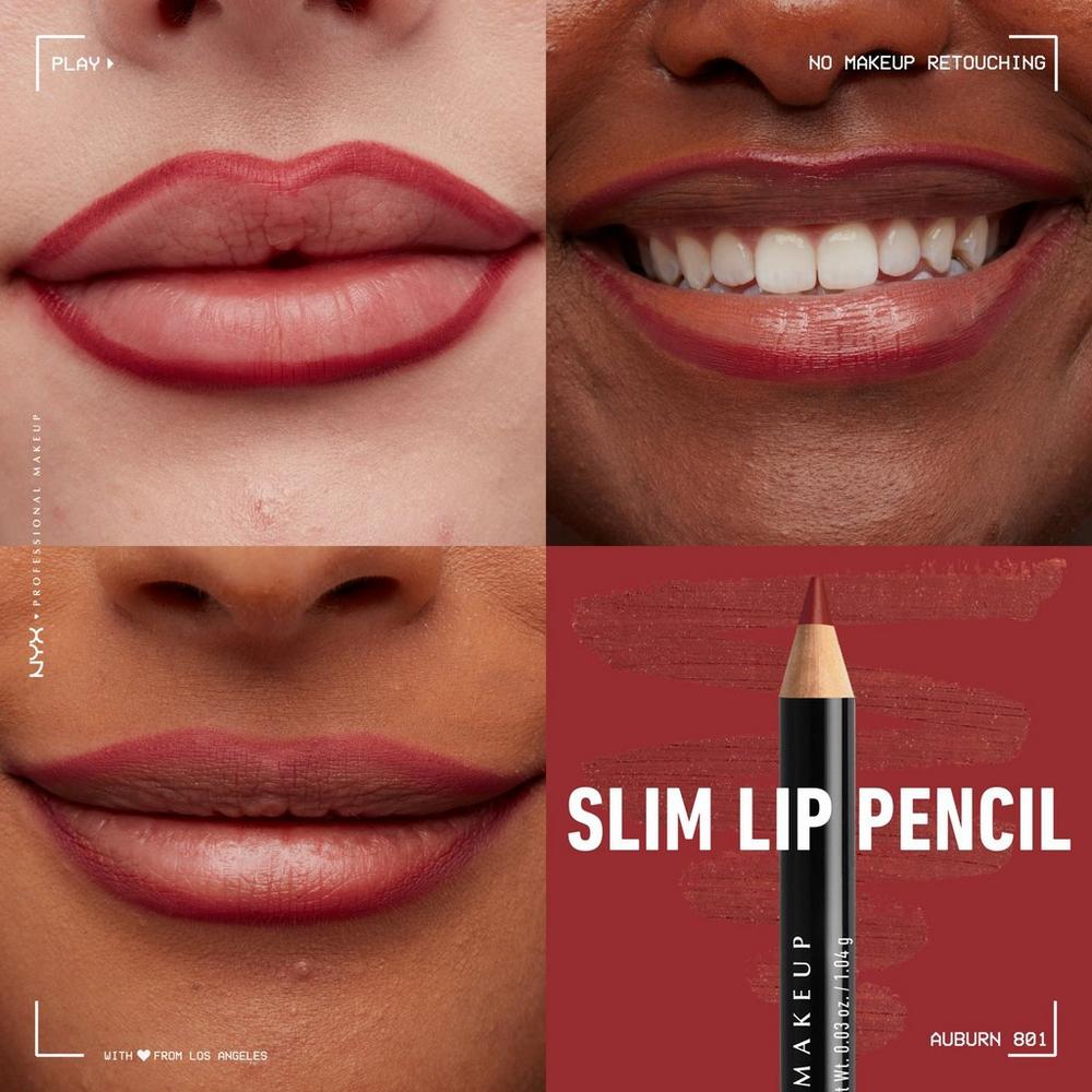 Slim Lip Pencil Creamy Long-Lasting Lip Liner