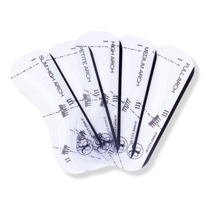 Set de plantillas patentadas para dar forma a cejas