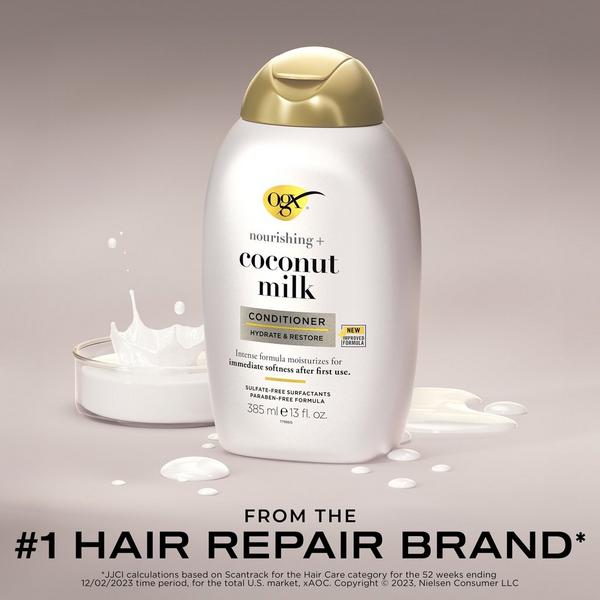 OGX Nourishing + Coconut Milk Conditioner #8