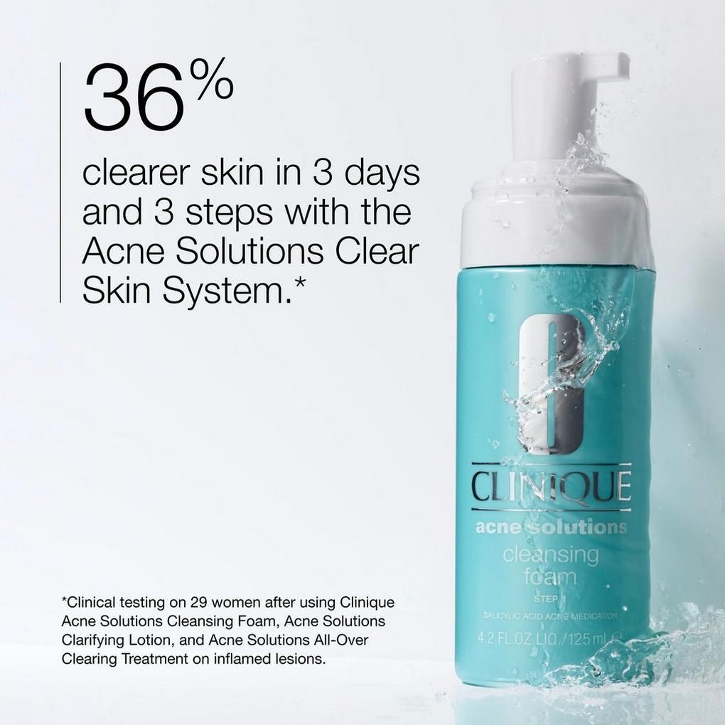 Clinique acne deals solutions cleansing foam