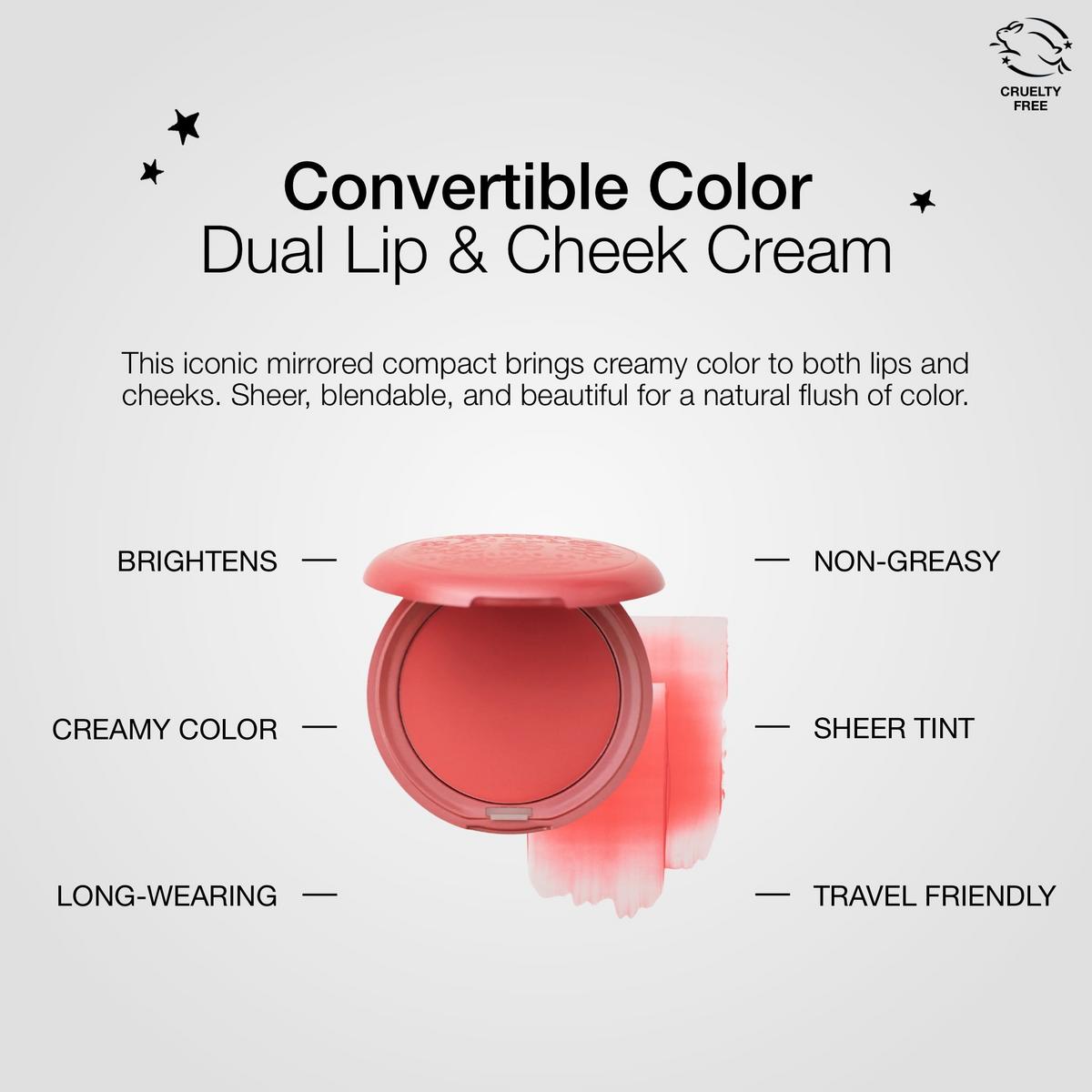Convertible Color Lip & Cheek Cream Blush
