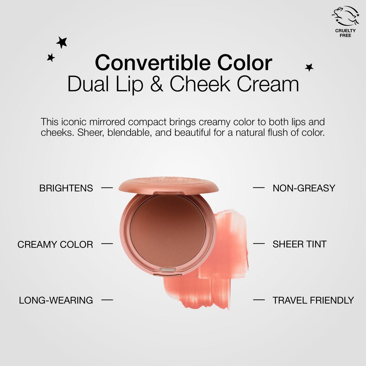 Convertible Color Lip & Cheek Cream Blush