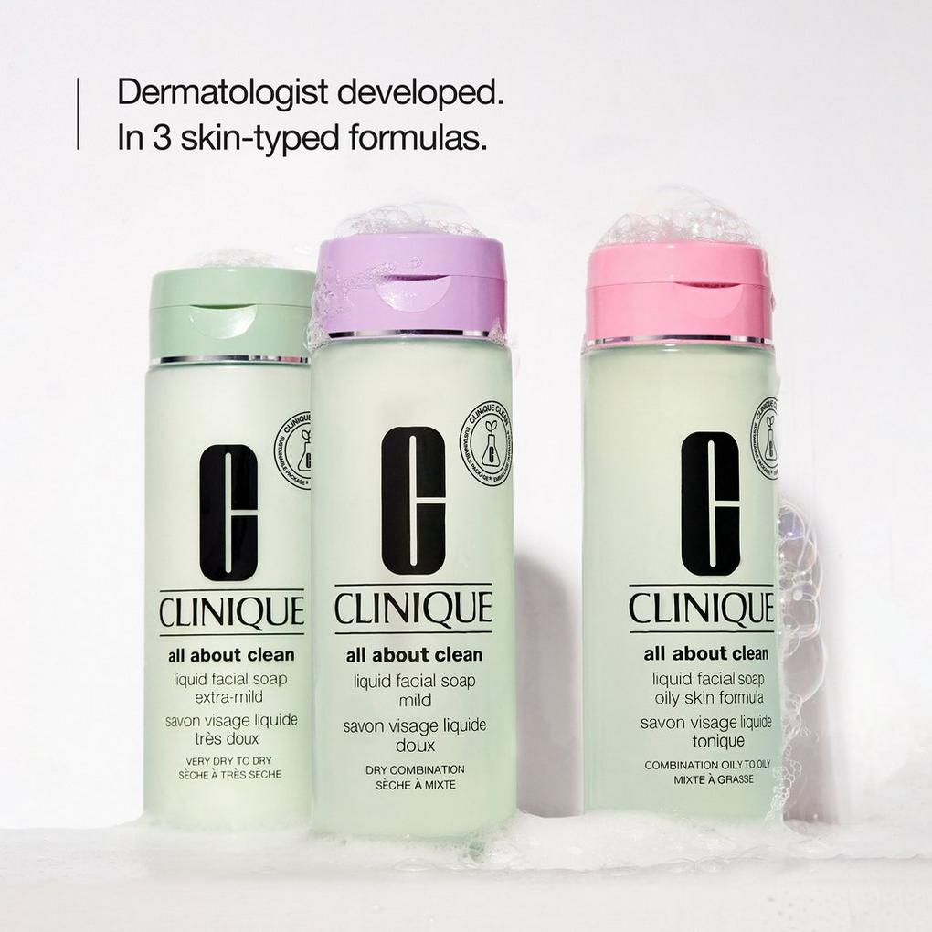 All About Clean Liquid Facial Soap Extra Mild - Clinique | Ulta Beauty