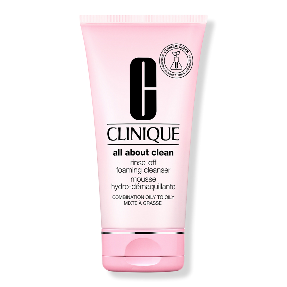 Clinique All About Clean Rinse-off Foaming Face Cleanser - 5.0 oz