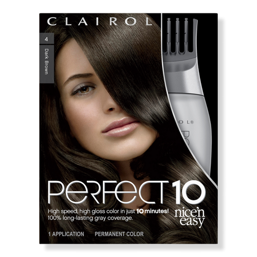 Clairol Dark Brown 4 Perfect 10 Nice 'n Easy Hair Color Ulta Beauty