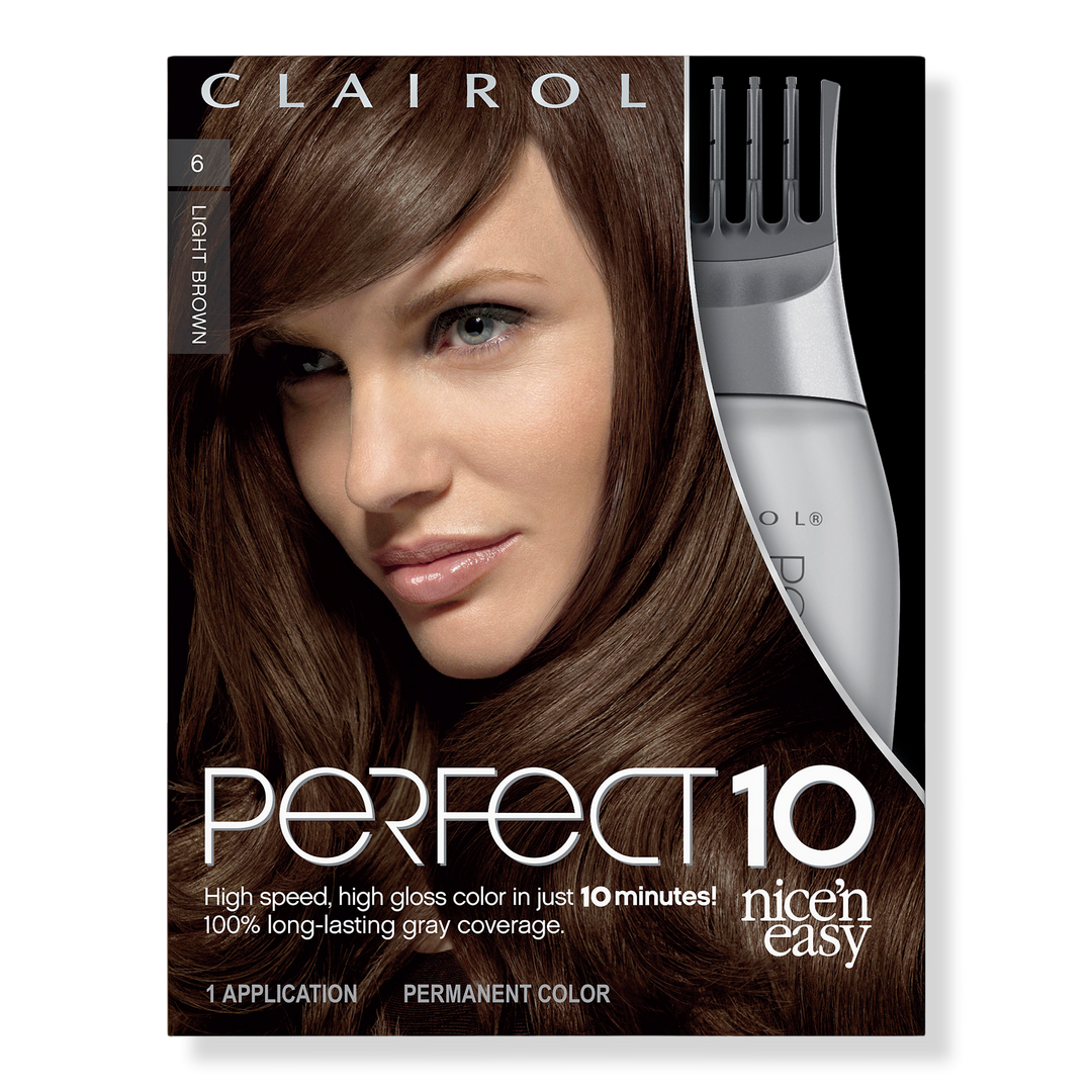 Clairol Perfect 10 Nice 'n Easy Hair Color #1