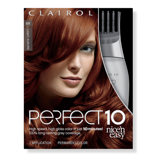 Clairol - Light Auburn 6R Perfect 10 Nice 'n Easy Hair Color