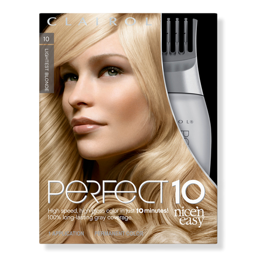 Clairol Lightest Blonde 10 Perfect 10 Nice 'n Easy Hair Color Ulta