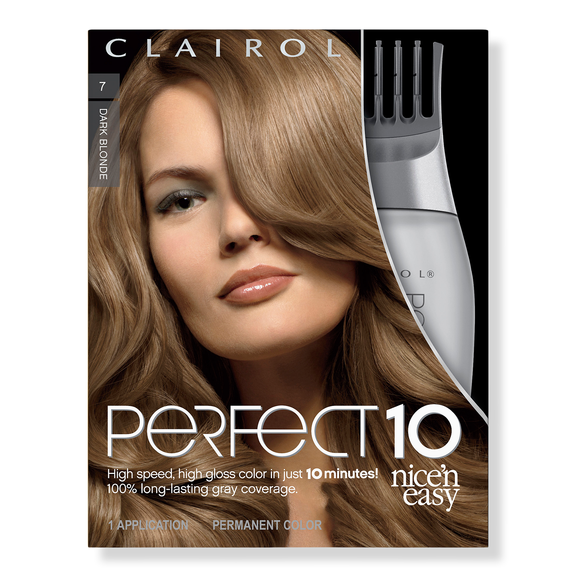 Clairol Perfect 10 Nice 'n Easy Hair Color #1