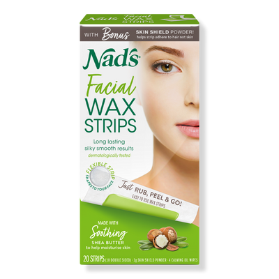 Nads Natural Facial Wax Strips