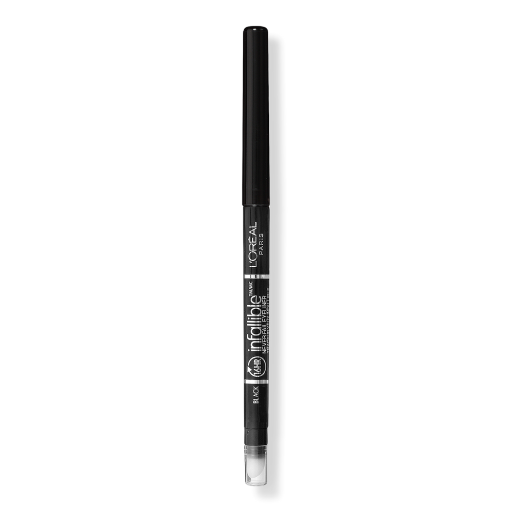 L'oreal Infallible Never Fail Eyeliner - Black Noir In Black