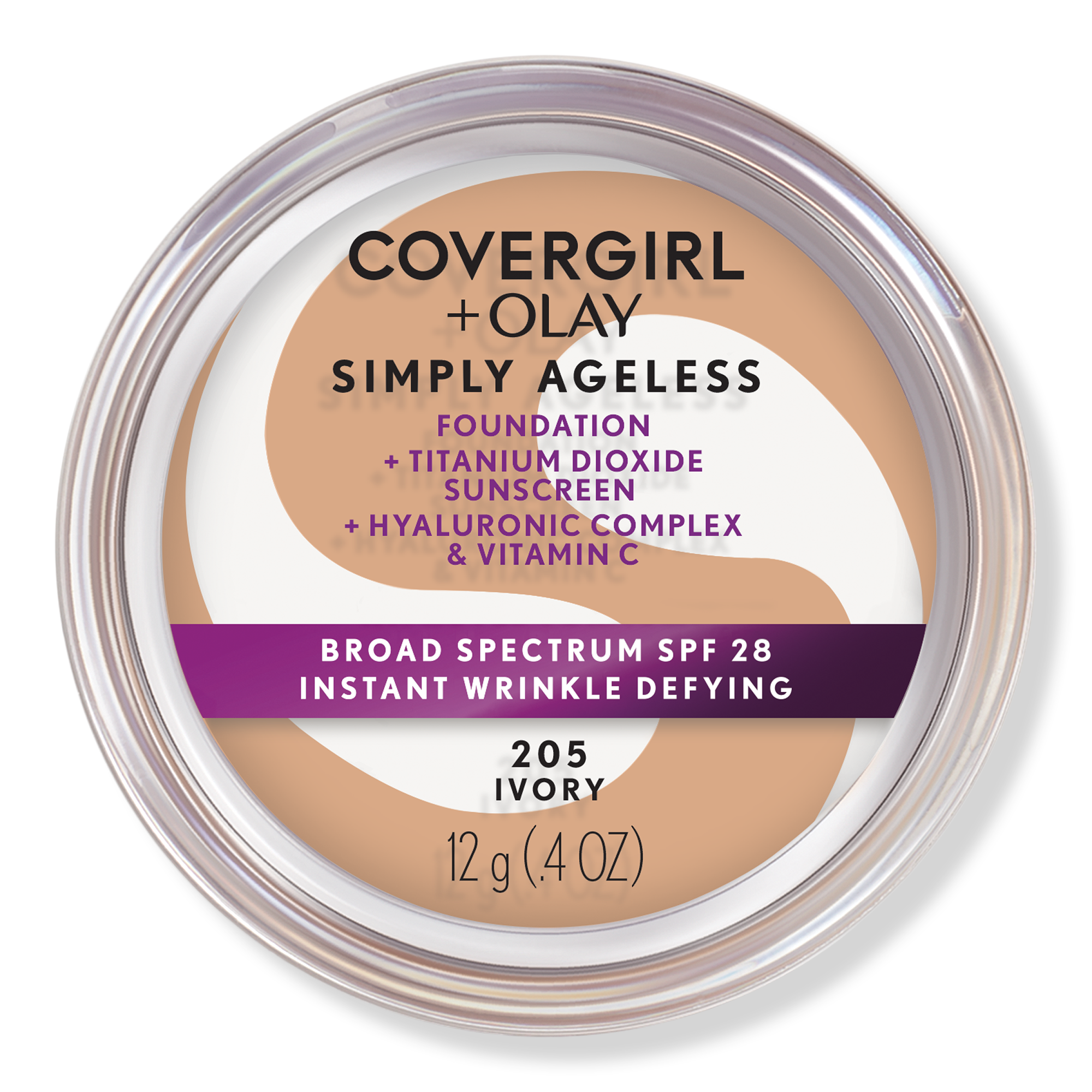 CoverGirl Olay Simply Ageless Instant Wrinkle-Defying Foundation with SPF 28 #1