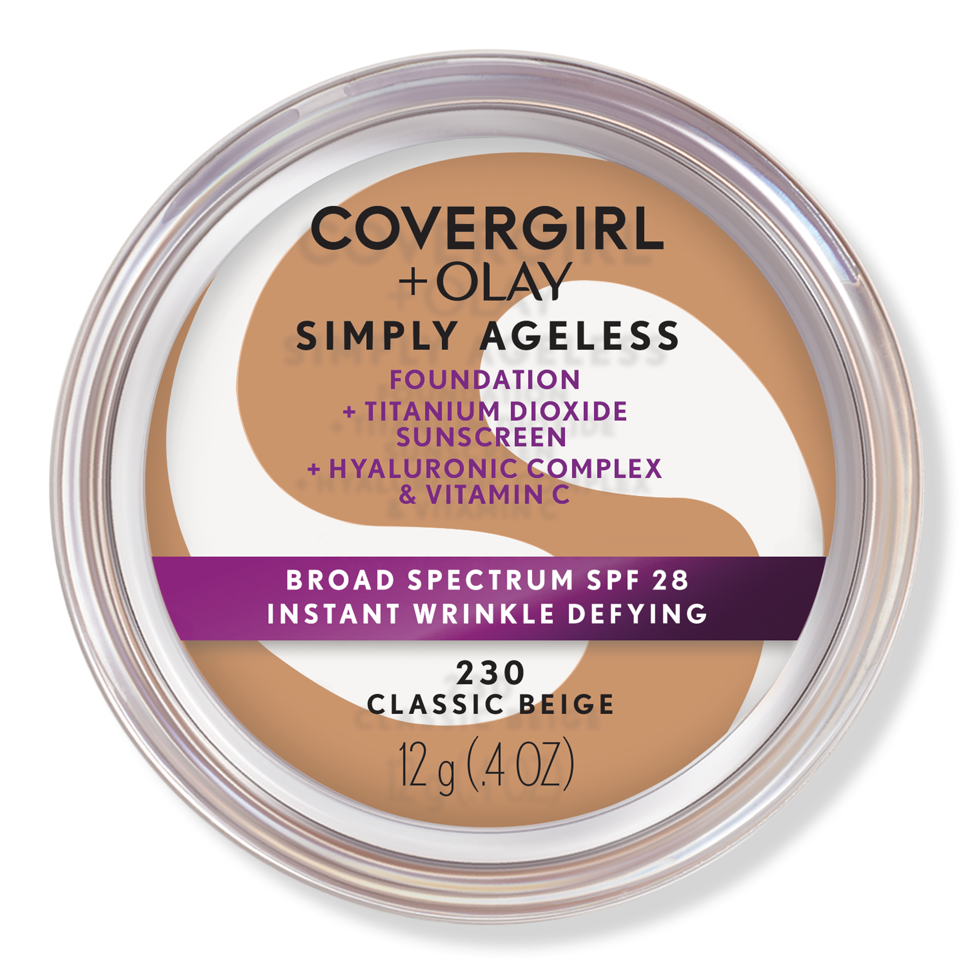 CoverGirl Olay Simply Ageless Instant Wrinkle-Defying Foundation with SPF 28 #1