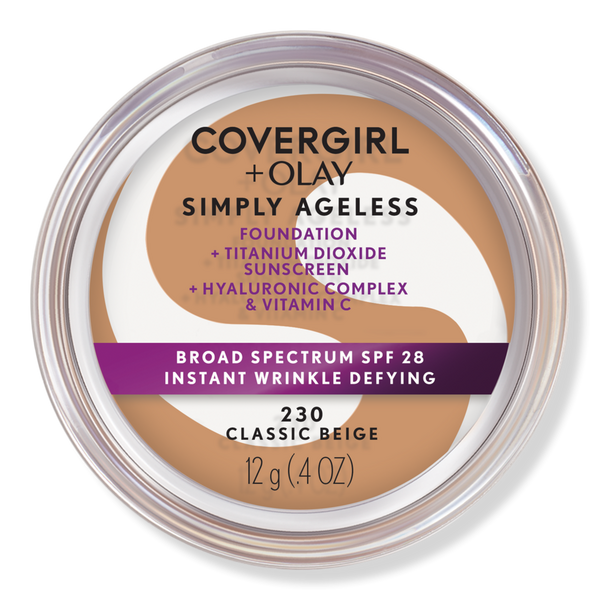 CoverGirl Olay Simply Ageless Instant Wrinkle-Defying Foundation with SPF 28