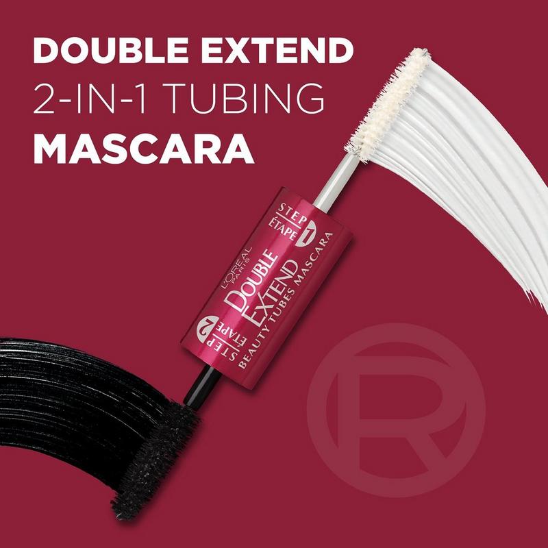 L'Oréal - Blackest Black Double Extend Beauty Tubes Lengthening