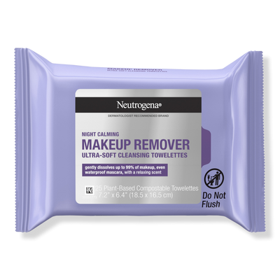 Neutrogena Night Calming Makeup Remover Cleansing Towelettes