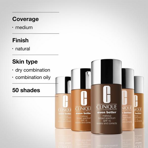 Base de maquillaje Even Better con FPS 15 de amplio espectro 8
