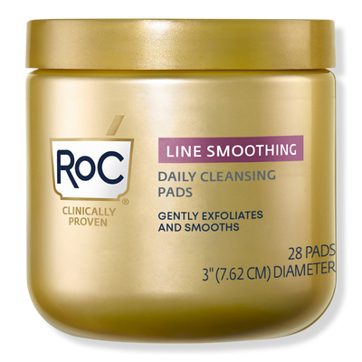 RoC Cleansing Pads, Hypoallergenic Exfoliating Makeup Remover Pads