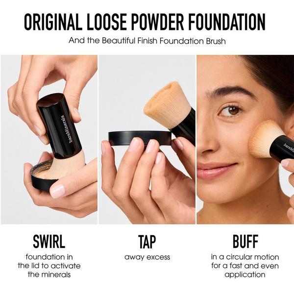 bareMinerals ORIGINAL Loose Matte Talc-Free Mineral Powder Foundation SPF 15 ​ #10
