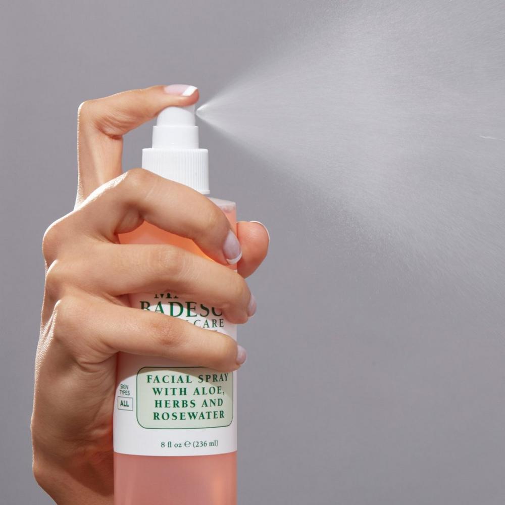 Facial Spray With Aloe, Herbs and Rosewater