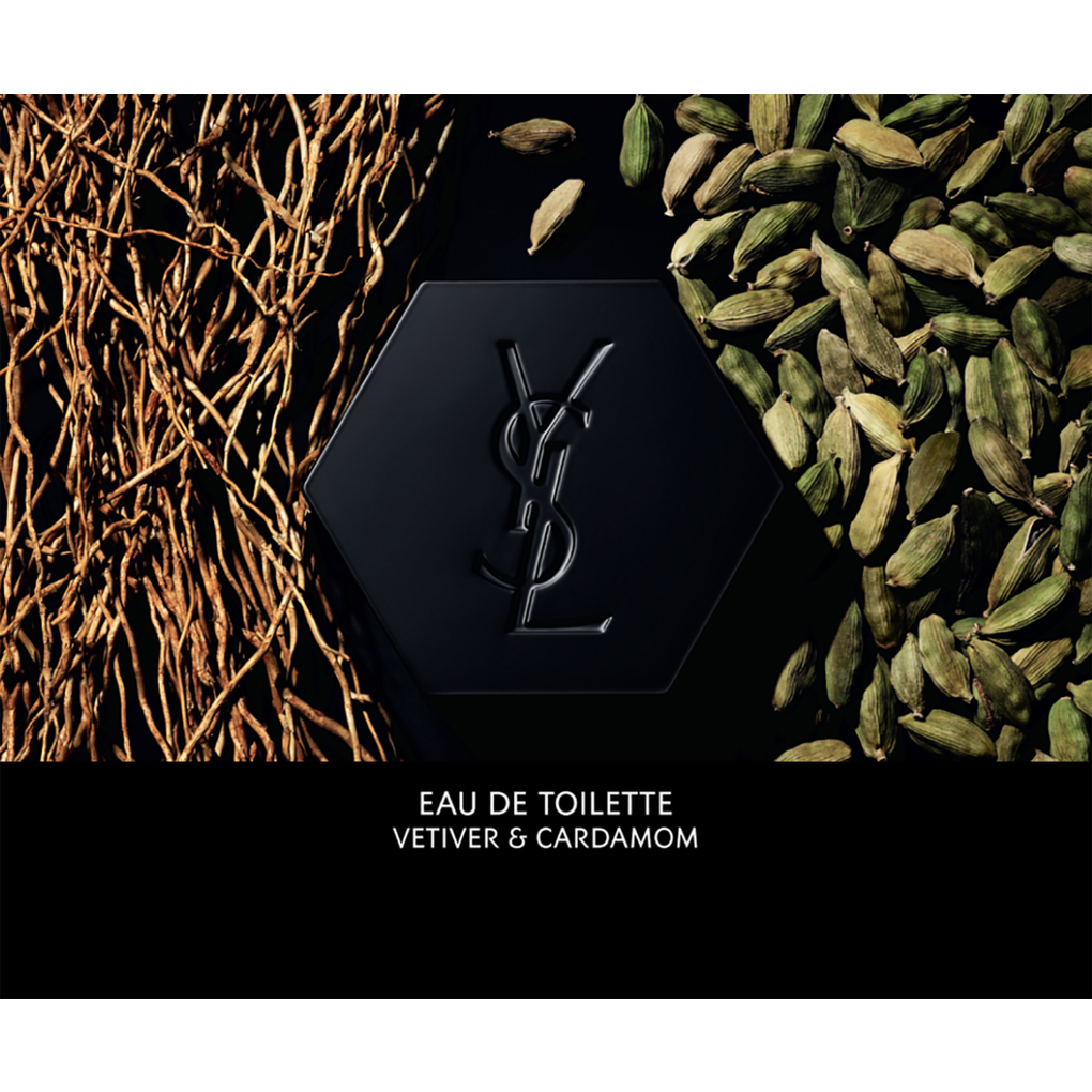 Download Luxury Items With YSL Designer Logo Wallpaper