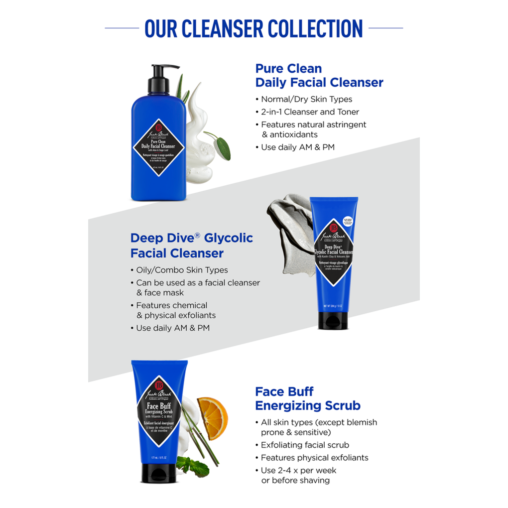 Jack black pure clean deals daily facial cleanser