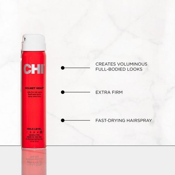 Chi Travel Size Helmet Head Extra Firm Hairspray #6