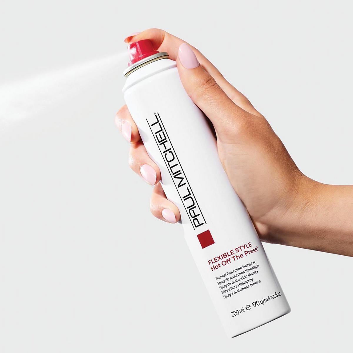 Paul Mitchell Flexible Style Hot Off The Press Thermal Protection Hairspray Ulta Beauty