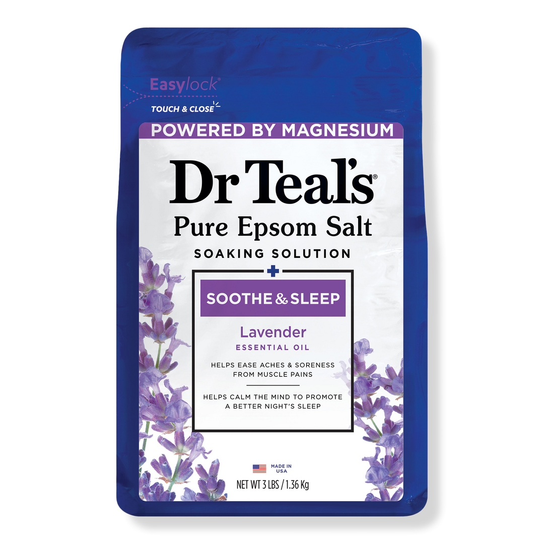 Dr Teal's Soothe & Sleep with Lavender Pure Epsom Salt Soaking Solution #1