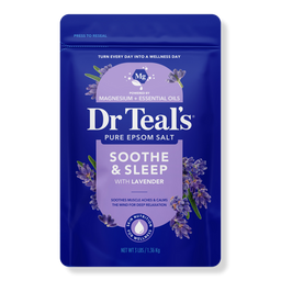 Dr Teal's Soothe & Sleep with Lavender Pure Epsom Salt Soaking Solution