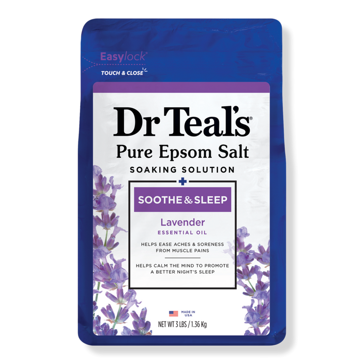 Dr Teal's Soothe & Sleep with Lavender Pure Epsom Salt Soaking Solution #1