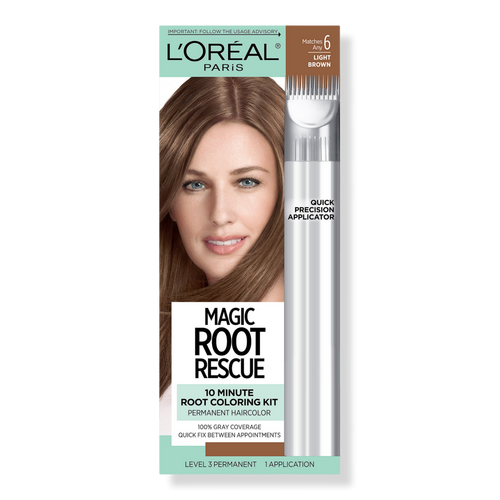 L'Oréal - 6 Light Brown Magic Root Rescue 10 Minute Permanent