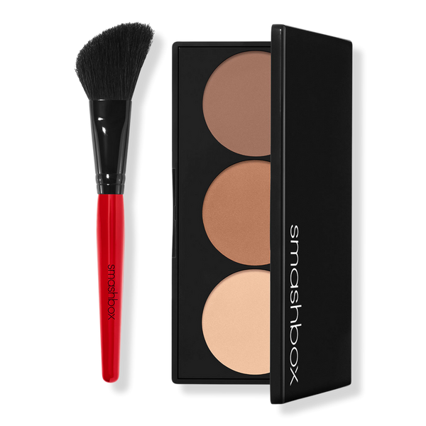 Smashbox Step-By-Step Contour Highlighter & Bronzer Face Palette Kit #1